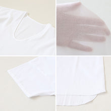 画像をギャラリービューアに読み込む, クレープ肌着 メンズ 半袖 tシャツ 綿100% 2枚組 M～LL 下着 インナー 夏 涼しい 吸汗速乾 男性 紳士 コットン Uネック U首 M L LL
