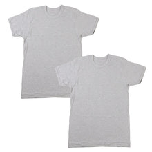 画像をギャラリービューアに読み込む, 2枚組 綿100% メンズ インナー 肌着 半袖 tシャツ 丸首 厚地 M L LL クルーネック 下着 インナーシャツ 綿 コットン 無地 ホワイト 白 秋 冬 春 30代 40代 50代 60代
