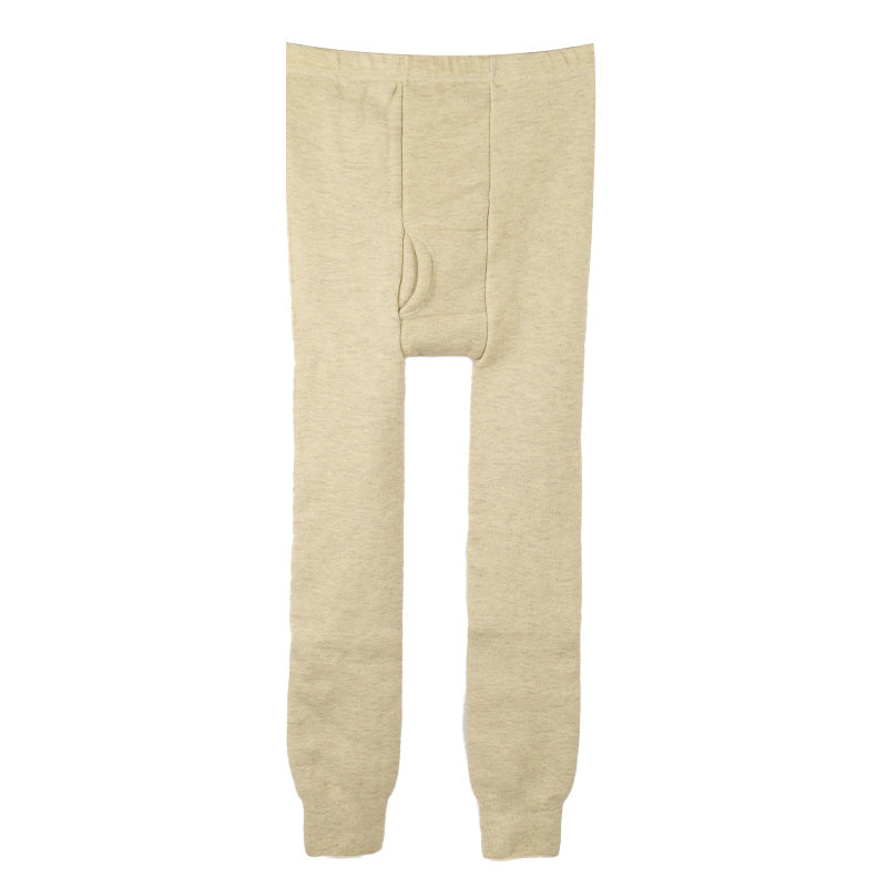 極厚 裏起毛 タイツ メンズ インナー 保温 あったか 肌着 長ズボン下 厚地 M L LL 抗菌防臭 遠赤外線 寒さ対策 あったかインナー ボトム 下着 前あき パンツ ロングパンツ 毛混 秋 冬 30代 40代 50代 60代