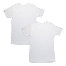 画像をギャラリービューアに読み込む, メンズ インナー 2枚組 半袖 U首 Tシャツ 綿混 メッシュ 吸水速乾 抗菌防臭 通気性 M L LL 肌着 下着 白 ホワイト 紳士 男性 ラウンドネック 春 夏 ビジネス 仕事 ウォーキング ランニング スポーツ ムレにくい 速乾 まとめ買い 涼しい 汗対策
