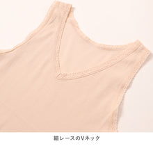 画像をギャラリービューアに読み込む, レディース インナー シャツ ノースリーブ Vネック 綿100 強撚糸 M L LL フライス 薄手 やわらか 肌着 下着 袖なし タンクトップ 肌にやさしい 夏 涼しい 重ね着 部屋着 ルームウェア 綿インナー 婦人インナー レディース肌着 レディース下着
