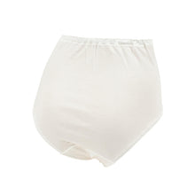 画像をギャラリービューアに読み込む, 深ばき ショーツ 綿100% レディース M～LL (深履き パンツ ゆったり 締め付けない 下着 綿 ハイウエストショーツ 股上深め 日本製 インナー)
