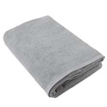 画像をギャラリービューアに読み込む, 業務用 32番手双糸 レピア織り 大判バスタオル やや厚手（2000匁） 約100cm×200cm 大きい やや厚地 綿100% 無地 ホテルタオル タオルケット シーツ
