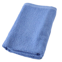 画像をギャラリービューアに読み込む, エステ用 21番手単糸 バスタオル標準厚（900匁） 約65cm×130cm 標準厚地 綿100% 無地 ホテルタオル
