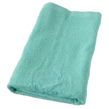 画像をギャラリービューアに読み込む, エステ用 21番手単糸 バスタオル標準厚（900匁） 約65cm×130cm 標準厚地 綿100% 無地 ホテルタオル
