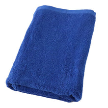 画像をギャラリービューアに読み込む, エステ用 21番手単糸 バスタオル標準厚（900匁） 約65cm×130cm 標準厚地 綿100% 無地 ホテルタオル

