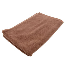 画像をギャラリービューアに読み込む, バスマット 厚手 オレンジ タオル生地 吸水性 業務用 綿100％ 白 ブラウン 茶色 ベージュ モカ 銭湯 ホテル 温泉 定番 色  約45cm×70cm
