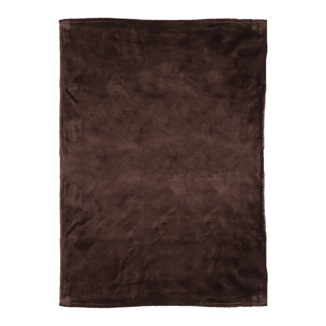 ひざ掛け 無地 ポリエステル フランネル 保温性 オフィス 学校用 防寒 オールシーズン 冬用 夏用 暖かい 冷房対策 旅行用 屋外 業務用 キャンプ 茶色 ネイビー 赤 約70cm×100cm