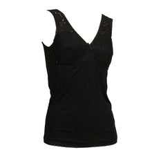 画像をギャラリービューアに読み込む, レディース タンクトップ カップ付き インナー ノンワイヤー M～3L (肌着 下着 ゆったり 丈長め シャツ シニア 吸汗速乾 大きいサイズ 日本製)
