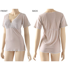 画像をギャラリービューアに読み込む, メッシュ ブラキャミ 半袖 インナー レディース 日本製 M～3L 下着 ノンワイヤーブラ 夏 涼しい さらさら サラサラ カップ付き 締め付けない 敏感肌 蒸れない らくらく 大きいサイズ LL 3L 軽い 軽量 薄い シニア 50代 60代
