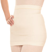 画像をギャラリービューアに読み込む, 繭衣 女性用 肌面シルク100％ ウエストくびれ編み お腹すっきり腹巻 64-85cm (レディース 婦人 冷え取り 保温 絹 伸びる)
