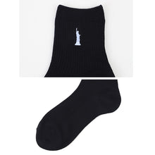 画像をギャラリービューアに読み込む, スクールソックス レディース 靴下 2足組 13cm丈 23 - 25cm 女子 ワンポイント くつ下 くつした ソックス 綿混 コットン 学生 通学 制服 小学生 中学生 高校生 イーストボーイ EAST BOY
