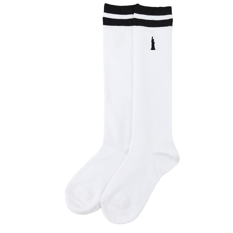 ソックス レディース 2足組 13cm丈 スクールソックス 23 - 25cm くつ下 くつした 綿混 コットン 学生 制服 女子 高校生 中学生 EAST BOY イーストボーイ