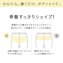 画像をギャラリービューアに読み込む, レギンス レディース 10分丈 M ～ LL スパッツ インナー 下着 女性 ストレッチ 快適 伸縮 大きいサイズ 下腹 着圧 加圧 着痩せ 補正 補正下着 補整 補整下着 骨盤 ガードル
