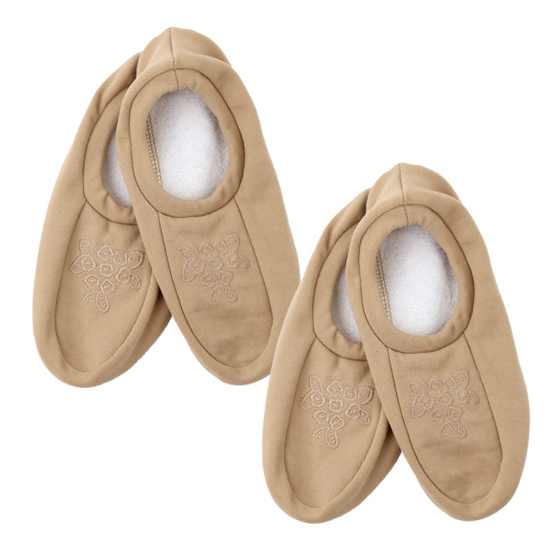 ルームソックス 滑り止め レディース 22-24cm ルームシューズ 冬 スリッパ 洗える 室内 室内履き 女性 婦人 おしゃれ 上品 刺しゅう 通年