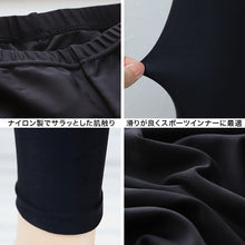 画像をギャラリービューアに読み込む, 日本製 キッズ スポーツ UV レギンス 10分丈 105cm～180cm スポーツインナー 子供 uvカット ジュニア 男の子 女の子 スパッツ
