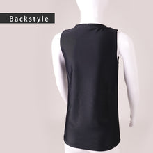 画像をギャラリービューアに読み込む, 日本製 キッズ スポーツ UV スリーブレス クルーネック シャツ 130cm～170cm  スポーツインナー 子供 uvカット ジュニア 男の子 女の子 部活 スポ少 練習用 アンダーウェア
