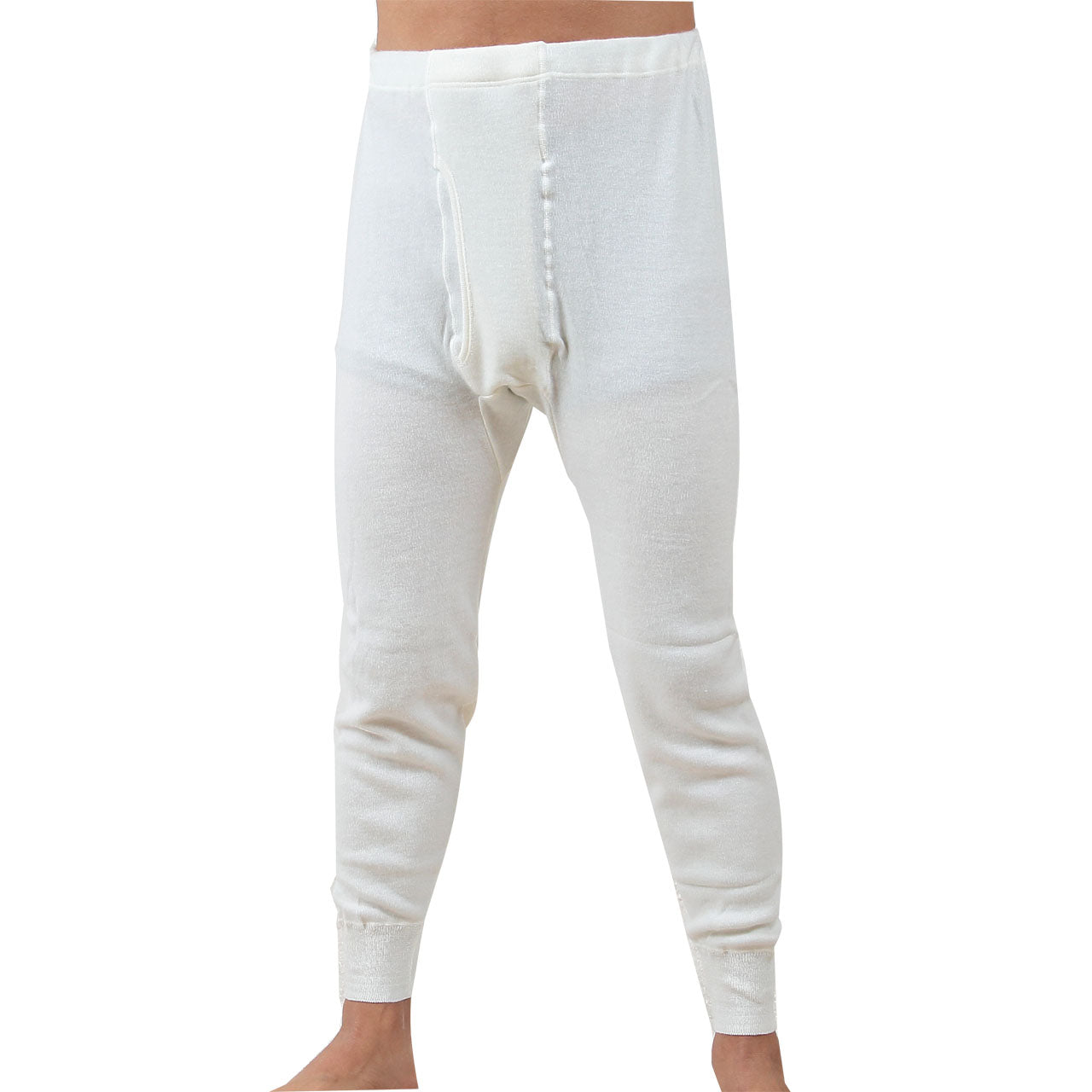 紳士 肌着 ズボン下 前開き カシミヤ入り M・L (メンズ インナー