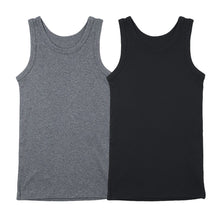 画像をギャラリービューアに読み込む, 2枚組 男の子 タンクトップ 綿100 肌着 子供 キッズ 130cm 140cm 150cm 160cm 170cm 下着 ランニング シャツ 子ども 男児 インナー ノースリーブ ボーイズ コットン 肌に優しい 快適
