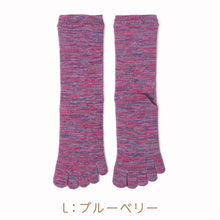 画像をギャラリービューアに読み込む, 5本指ソックス レディース クルー丈 丈夫 抗菌防臭 23-25cm 日本製 五本指 靴下 汗 ニオイ 5本指靴下 ムレ 足 冷え対策 冷え取り スポーツ 仕事 おしゃれ かわいい 吸汗 しっかり 女性
