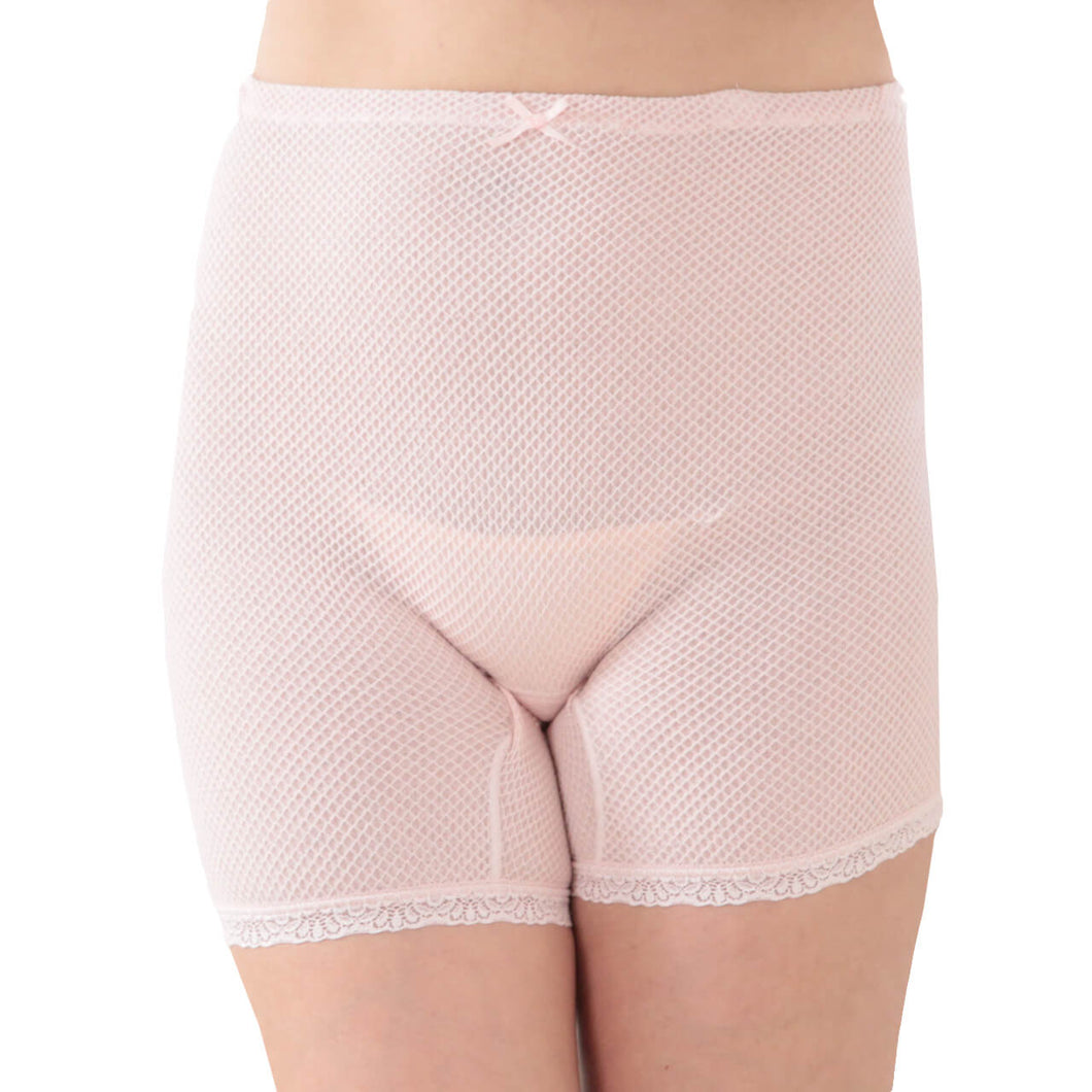 Suteteko 女性用 超伸縮 やみつきのびのび失禁3分丈ショーツ 20cc対応 3色組 M～LL (3色組 レディース 伸縮性 ケアショーツ 尿モレ)