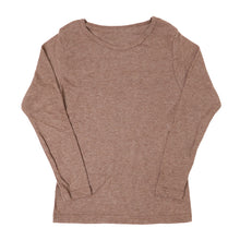 画像をギャラリービューアに読み込む, 長袖 インナー 当て付き 両起毛 裏起毛 肩当て レディース 肌着 長袖インナー 長袖シャツ 無地 丸首 あったかい 暖かい M L LL あったかインナー 起毛 暖かい トップス 防寒 冷えとり 冬 アンダーウェア レディースインナー
