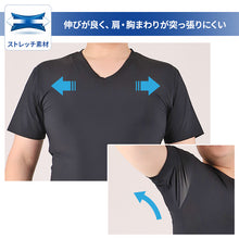 画像をギャラリービューアに読み込む, 大きいサイズ メンズ tシャツ 半袖 v首 Tシャツ 3L 4L 5L 6L 7L 8L 10L vネック ビッグサイズ キングサイズ ワイドサイズ トールサイズ 冷感インナー 接触冷感 吸汗速乾 ドライ ストレッチ 通気性 夏 インナー 肌着 下着 ひんやり さらさら 涼しい ムレにくい
