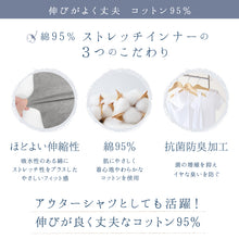 画像をギャラリービューアに読み込む, インナーシャツ メンズ 半袖 tシャツ 綿 ストレッチ 3L・4L 大きいサイズ シャツ インナー シャツ クルーネック トップス 男性 下着 肌着
