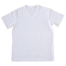 画像をギャラリービューアに読み込む, Tシャツ vネック メンズ 大きいサイズ 3L・4L (tシャツ 半袖 シャツ 綿 下着 インナーシャツ V首 トップス 肌着 インナー)
