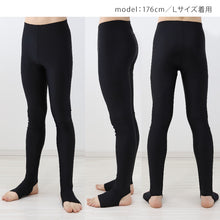 画像をギャラリービューアに読み込む, ラッシュガード トレンカ メンズ uvカット ラッシュトレンカ 水着 S～4L 紫外線対策 スポーツ インナー 大きいサイズ 水陸両用 スイムトレンカ 男性 黒

