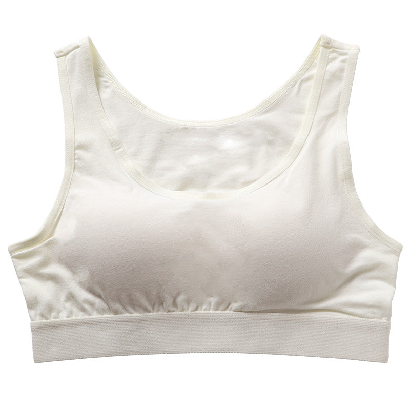 ハーフトップ カップ付き ブラジャー S M L LL 3L 4L ラン型 ブラ ノンワイヤー レディース 綿 コットン 大きいサイズ 女性 下着 インナー