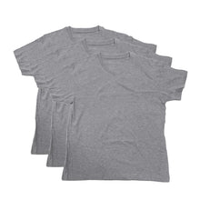 画像をギャラリービューアに読み込む, tシャツ vネック 半袖 メンズ 紳士 3枚組 LL～4L (肌着 下着 シャツ 男性 白 無地 アンダーウェア コットン LL 3L 4L 大寸 大きいサイズ) (在庫限り)
