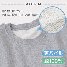 画像をギャラリービューアに読み込む, レディース スウェット トレーナー 綿100% 無地 長袖 トップス ショート丈 S～4L アウター 女性 大人 M L LL 3L 大きいサイズ シンプル パジャマ ルームウェア (在庫限り)

