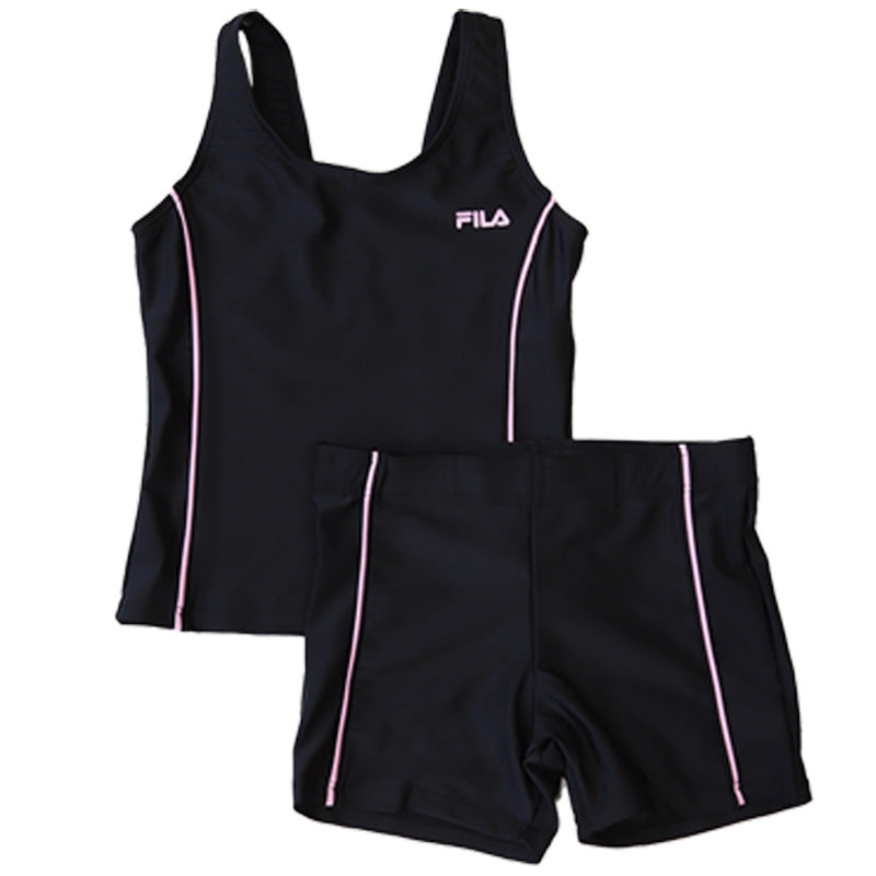 FILA 女子セパレートスクール水着 120cm～170cm (フィラ 女子スクール水着 水泳 プール 海水浴 学校用) (学用品) (在庫限り)