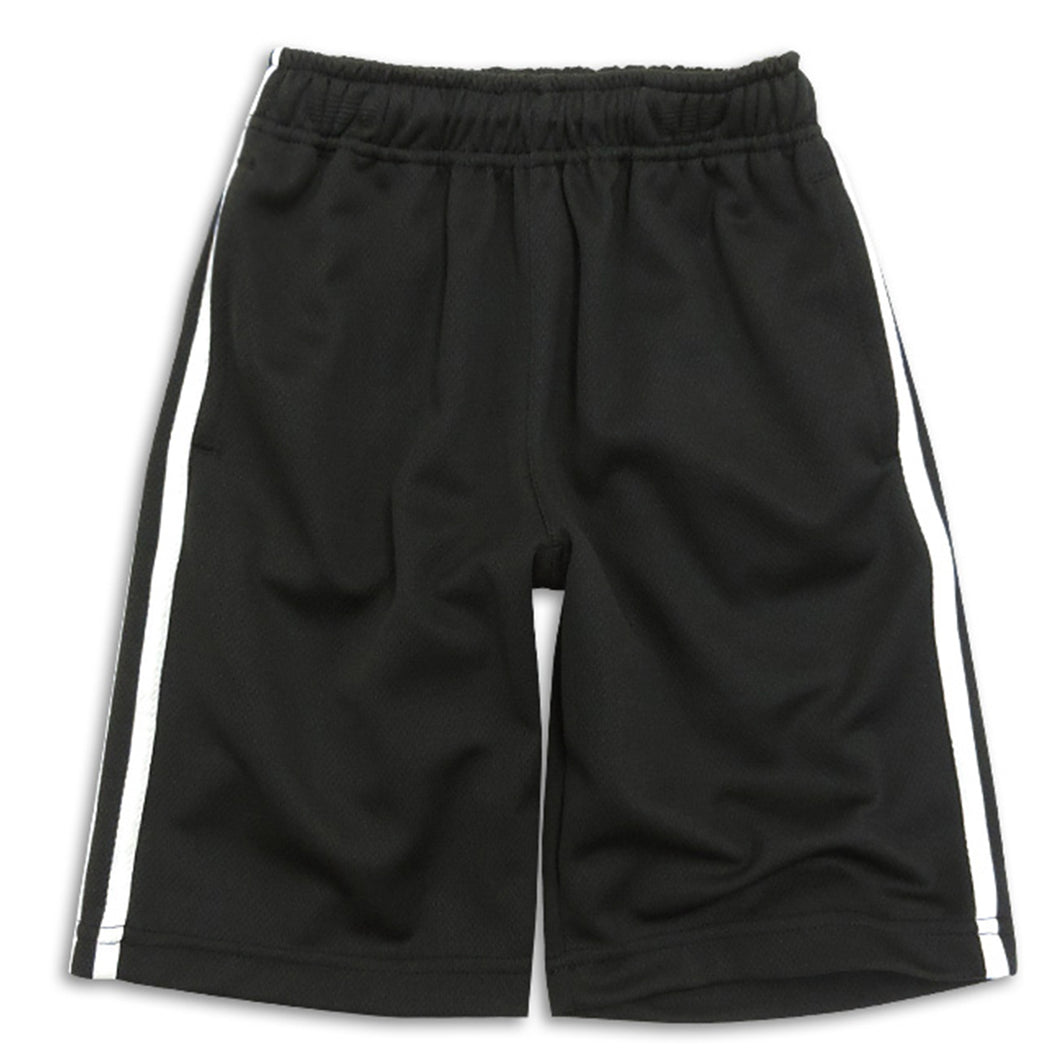 キッズ ジャージ ハーフパンツ 薄手 子供 ジャージ下 半ズボン ジュニア 男の子 100cm～160cm ズボン ボトム 春 夏 黒 トレーニングウェア スポーツ 体操服 運動着