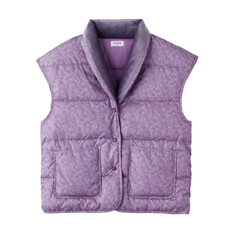 グンゼ レディース ダウンベスト 婦人 ベスト 羽織物 S M L 防寒