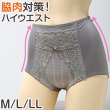 画像をギャラリービューアに読み込む, ガードル ハイウエスト 脇肉 ガードルショーツ M L LL 補正 下着 補整 ショートガードル 脇肉 下腹 インナー たるみ 引きしめ 産後 (在庫限り)

