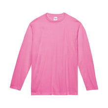 画像をギャラリービューアに読み込む, 男女兼用 ユニセックス Tシャツ 長袖 綿100％ 無地 定番 クルーネック 丸首 プリントスター 5.6オンス 丈夫 カジュアル スポーツ 運動 アウトドア 白 黒 グレー 赤 青 緑 ネイビー ピンク 黄色 紫 S M L LL 3L 4L (取寄せ)
