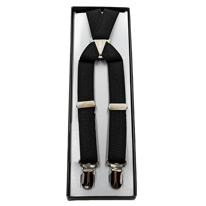 新品未開封　DAKS ブラック メンズ　サスペンダー DAKS ダックス サスペンダー DS12790 メンズ 本革 レザー 日本製