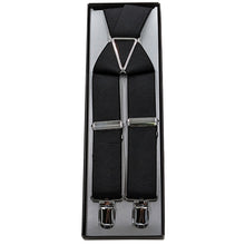 画像をギャラリービューアに読み込む, サスペンダー メンズ 日本製 30mm X型 クロス 30mm (シンプル 無地 スーツ ビジネス 紳士 男性 男女兼用 ブラック ネイビー ブラウン グレー ホワイト)
