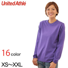 画像をギャラリービューアに読み込む, レディース 5.6オンス ロングスリーブTシャツ XS～XXL (United Athle レディース アウター シャツ カラー) (取寄せ)
