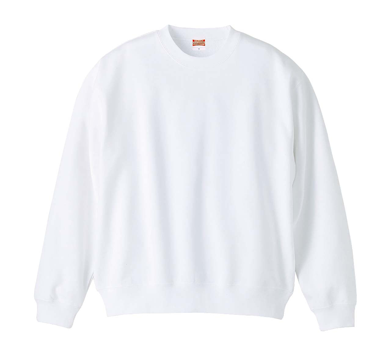 スウェット トップス 綿100 裏パイル S M L XL XXL 裏毛 無地 長袖 