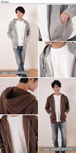 画像をギャラリービューアに読み込む, メンズ 10.0オンス T/Cスウェットフルジップパーカ S～XXL (United Athle メンズ アウター) (取寄せ)
