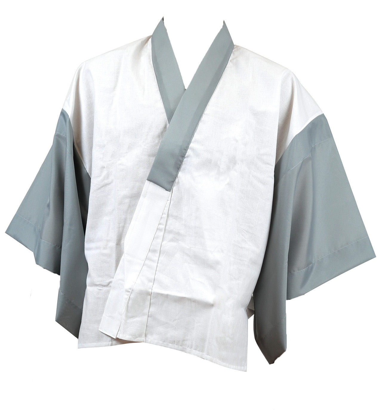 八重の下着本舗 紳士用 綿100％別織さらし天竺 半衿付き 半襦袢 (M・L
