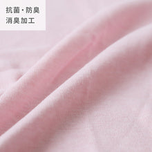 画像をギャラリービューアに読み込む, ワンタッチ 介護 肌着 前開き マジックテープ レディース M～LL 3分袖 ラグラン袖 前あき肌着 入院 寝巻き インナー 介護シャツ ピンク m l ll
