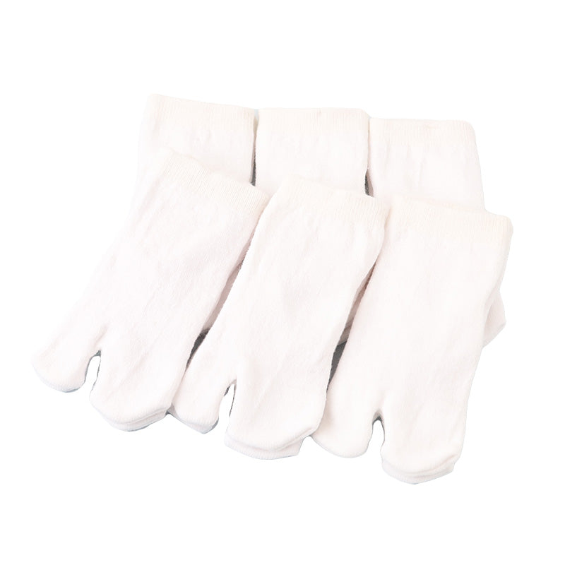 アウトレット キッズ 足袋ソックス 6足組 子供靴下 くつ下 10-24cm キッズ スニーカー丈 綿混 足袋 タビ 足袋靴下 足袋型靴下 くつ下 くつした 日本製 (在庫限り)