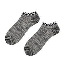 画像をギャラリービューアに読み込む, 靴下 メンズ スニーカーソックス 抗菌防臭 日本製 26 26.5 27 27.5 28 (男性 男子 男の子 紳士 くるぶし 綿混  大きいサイズ ビックサイズ 迷彩 チェック) (在庫限り)
