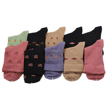 画像をギャラリービューアに読み込む, OriginalSocks レディーズ靴下 綿混 10足組 22-24cm (レディース クルー丈 靴下 ソックス くつ下 くつした 猫 ネコ cat キャラ ねこ) (在庫限り)

