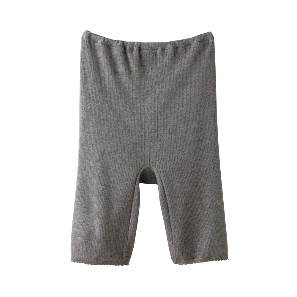 グンゼ 5分丈 ボトム レディース インナー ひざ上 M～LL (起毛 締め付けない スパッツ レギンス 膝上 秋 冬 下着 暖かい 防寒)