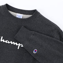 画像をギャラリービューアに読み込む, Champion 裏毛クルーネックロゴプリントスウェットシャツ M～XXL (チャンピオン 丸首 裏毛 パイル トレーナー 秋 冬 メンズ 男性) (在庫限り)
